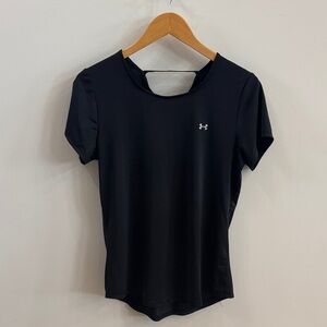 Under Armour Women's Jet Black Short Sleeve Top